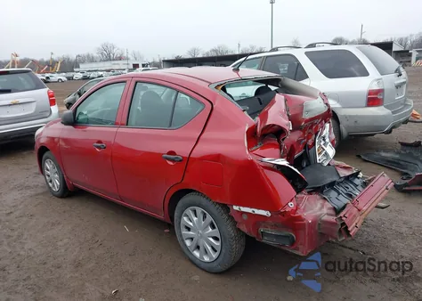 2015 Nissan Versa 1.6 S+ из США, поврежденный, VIN 3N1CN7AP8FL851951